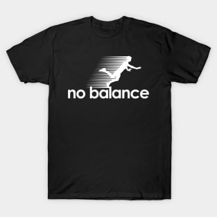 No Balance white logo T-Shirt